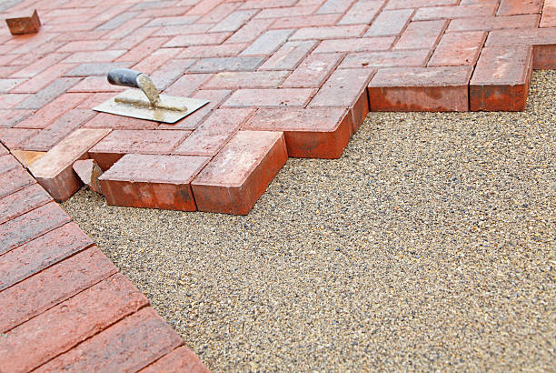 Residential Paver Driveway in Oregon, IL